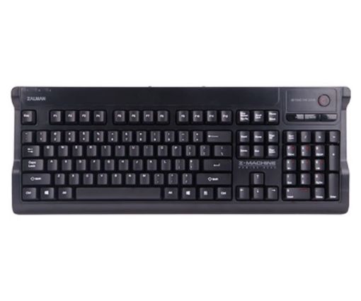 Obrázek ZALMAN Herní klávesnice ZM-K600S, N-key rollover, G-key, PS2/USB, ENG, black