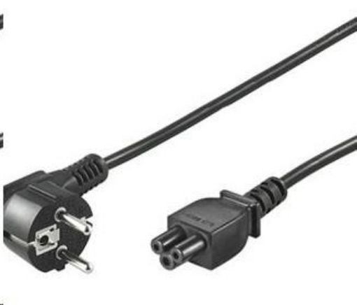 Obrázek PREMIUMCORD Kabel napájecí 230V pro NTB (3pin, Schuko, trojlístek) 3m