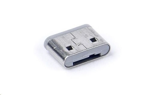 Obrázek SMARTKEEPER Mini USB Port Lock Type C 4 - 1x klíč + 4x záslepka, šedá