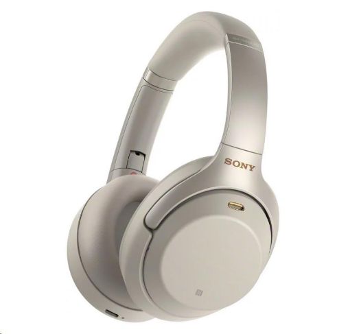 Obrázek SONY Bluetooth stereo sluchátka WH1000XM3, Silver