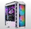 Obrázek Cooler Master case MasterCase H500P Mesh White ARGB, E-ATX, Mid Tower, bílá, bez zdroje