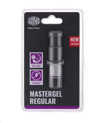 Obrázek Cooler Master termální pasta na CPU Master Gel Regular, tep. vodivost 5 W.m, 1.5ml, šedá