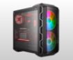 Obrázek Cooler Master case MasterCase H500 ARGB, E-ATX, Mid Tower, šedá, bez zdroje