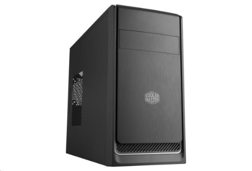 Obrázek Cooler Master case MasterBox E300L, micro-ATX, Mini Tower, stříbrná, bez zdroje