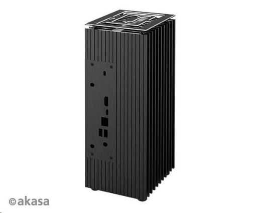 Obrázek AKASA case Turing A50, fanless case, černá