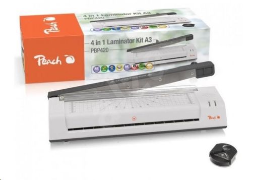 Obrázek Peach Peach 4  in 1 Laminater & Cutter PBP420 , A3