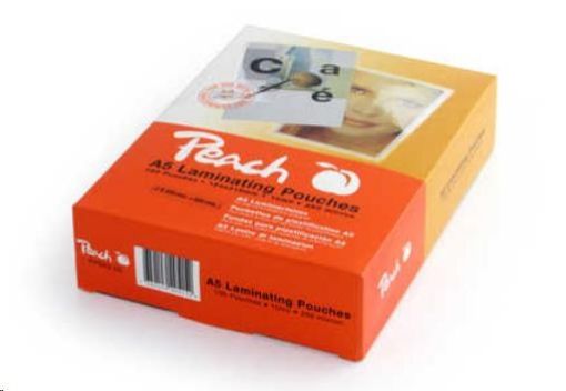 Obrázek Peach Laminating Pouch A5 (154x216mm), 250mic