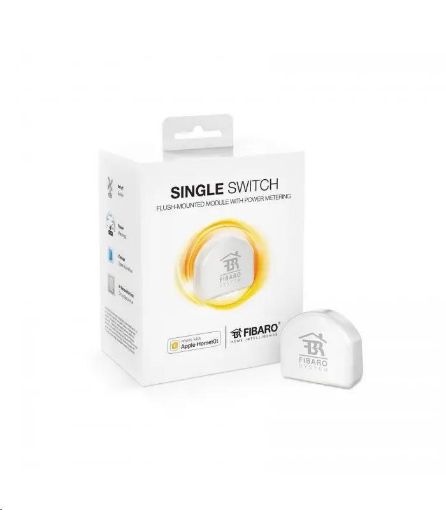 Obrázek FIBARO Apple HomeKit spínací modul - FIBARO Apple HomeKit Single Switch