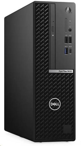 Obrázek DELL PC OptiPlex 5080 SFF/Core i7-10700/16GB/256GB SSD/Integrated/TPM/DVD RW/Kb/Mouse/W10Pro/3Y ProSpt