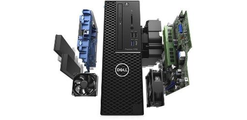 Obrázek DELL PC Precision T3440 SFF/ i7-10700/ 16GB/ 512GB SSD/ Quadro P1000/ W10Pro/ vPro/ 3Y PS on-site