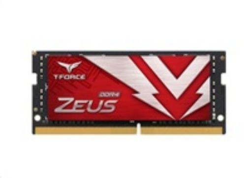 Obrázek SODIMM DDR4 16GB 2666MHz, CL19, (KIT 2x8GB), T-FORCE ZEUS, Red