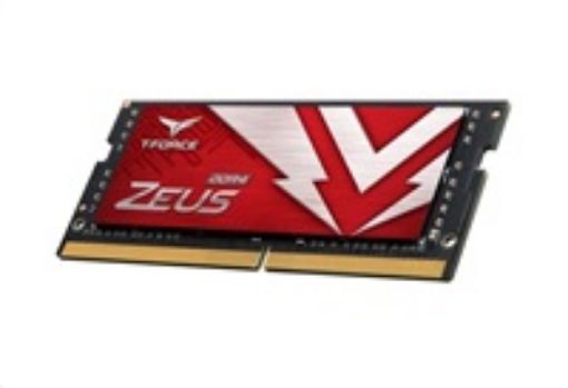 Obrázek SODIMM DDR4 32GB 2666MHz, CL19, (KIT 2x16GB), T-FORCE ZEUS, Red