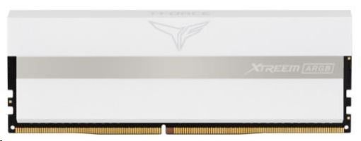 Obrázek DIMM DDR4 16GB 3200MHz, CL14, (KIT 2x8GB), T-FORCE XTREEM ARGB Gaming, White