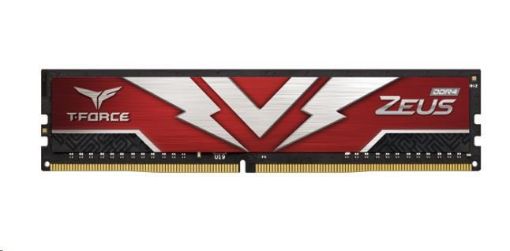 Obrázek DIMM DDR4 64GB 3200MHz, CL20, (KIT 2x32GB), T-FORCE ZEUS Gaming Memory (Red)