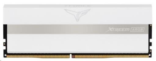 Obrázek DIMM DDR4 16GB 3200MHz, CL16, (KIT 2x8GB), T-FORCE XTREEM ARGB Gaming, White