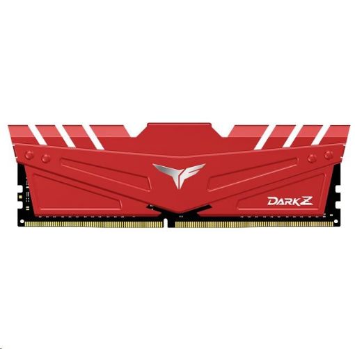 Obrázek DIMM DDR4 16GB 3600MHz, CL18, (KIT 2x8GB), T-FORCE DARK Z, Red