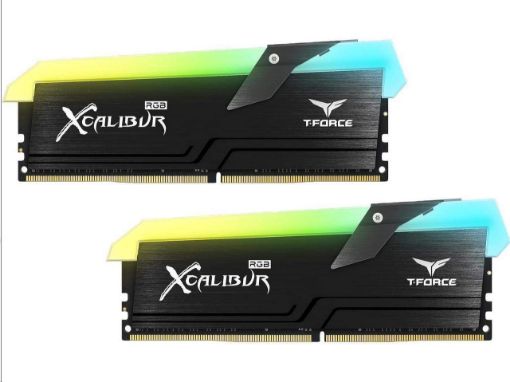 Obrázek DIMM DDR4 16GB 3600MHz, CL18, (KIT 2x8GB), T-FORCE XCalibur RGB (Black)