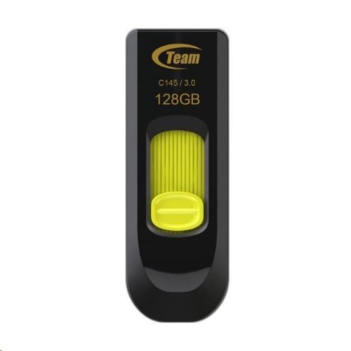 Obrázek TEAM Flash Disk 128GB C145, USB 3.1, žlutá