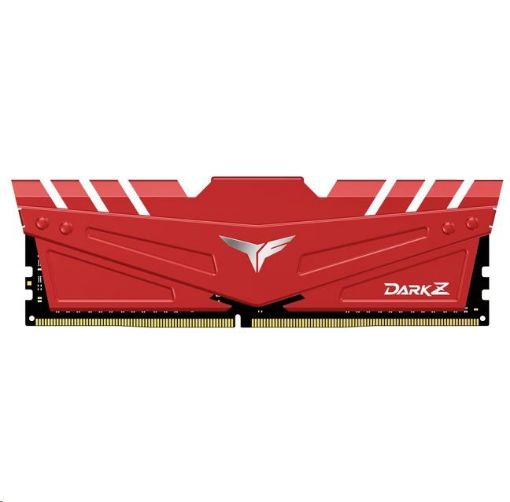 Obrázek DIMM DDR4 32GB 2666MHz, CL16, (KIT 2x16GB), T-FORCE DARK Z, Red