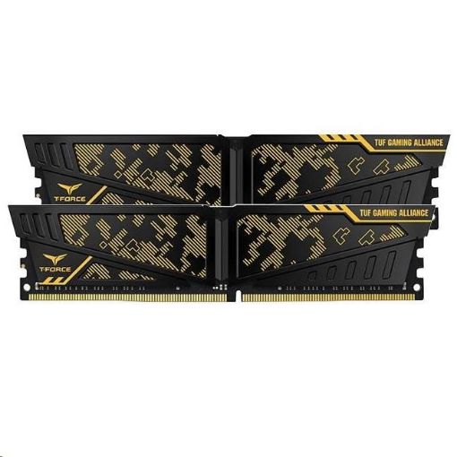 Obrázek DIMM DDR4 16GB 3600MHz, CL19, (KIT 2x8GB), T-FORCE VULVAN TUF Gaming Alliance