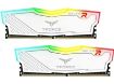 Obrázek DIMM DDR4 16GB 2666MHz, CL15, (KIT 2x8GB), T-FORCE DELTA RGB (White)