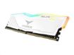 Obrázek DIMM DDR4 16GB 2666MHz, CL15, (KIT 2x8GB), T-FORCE DELTA RGB (White)