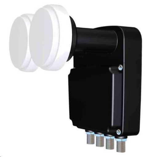 Obrázek INVERTO LNB monoblock quad PRO 4,3
