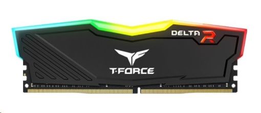 Obrázek DIMM DDR4 16GB 3000MHz, CL16, (KIT 2x8GB), T-FORCE DELTA RGB (Black)