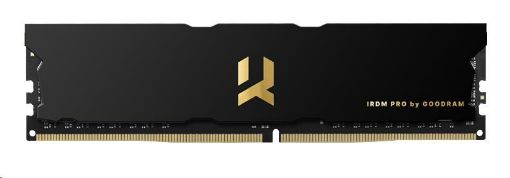 Obrázek DIMM DDR4 16GB 3600MHz CL17 SR (Kit 2x8GB) GOODRAM IRDM PRO, black/gold