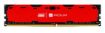 Obrázek DIMM DDR4 4GB 2400MHz CL15 SR GOODRAM IRDM, red