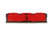 Obrázek DIMM DDR4 16GB 3000MHz CL16 SR (Kit 2x8GB) GOODRAM IRDM, red