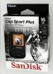 Obrázek SanDisk Clip Sport Plus MP3 Player 16GB Global, Black