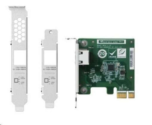 Obrázek QNAP QXG-2G1T-I225 Síťová rozšiřující karta sítě 2,5 GbE s jedním portem RJ-45