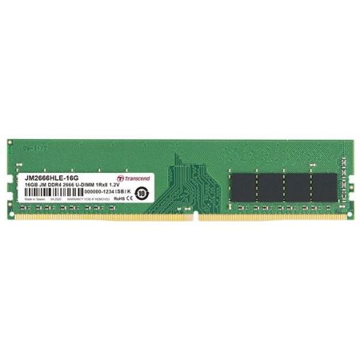 Obrázek DIMM DDR4 16GB 2666MHz TRANSCEND 1Rx8 2Gx8 CL19 1.2V