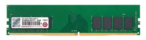 Obrázek DIMM DDR4 8GB 2400MHz TRANSCEND 1Rx8, CL17