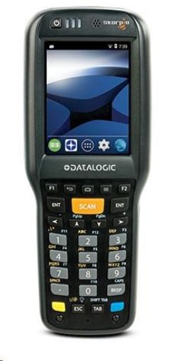 Obrázek Datalogic terminál Skorpio X4 Cihla,WLAN MIMO,BT v4,1GB/8GB,28-Key,Green Laser 1D ,Win EMB Compact 7,EU