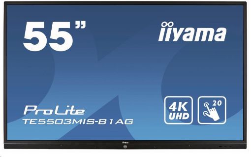 Obrázek iiyama ProLite TE5503MIS-B1AG, 139cm (55''), infrared, 4K, black