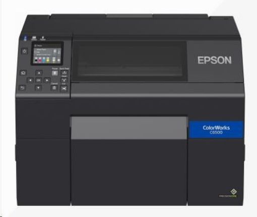 Obrázek Epson ColorWorks CW-C6500Ae, cutter, disp., USB, Ethernet, black