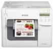 Obrázek Epson ColorWorks C3500 Label Club Bundle 01, cutter, disp., USB, Ethernet, NiceLabel, white