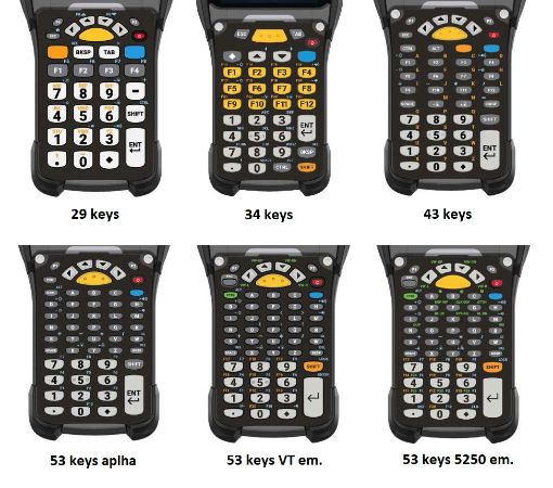 Obrázek Zebra MC9300 (29 keys, numeric Calc.), 2D, SR, SE4770, BT, Wi-Fi, NFC, num., Gun, IST, Android