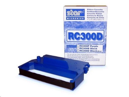 Obrázek Star colour ribbon, laundry, black