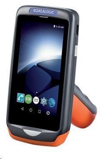 Obrázek Datalogic Joya Touch A6, 2D, USB, BT, Wi-Fi, NFC, Gun, dark grey, oranžová, Android