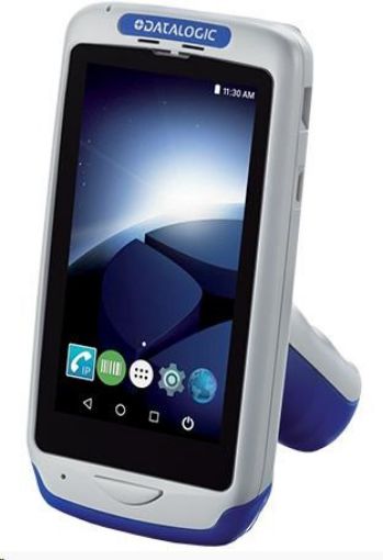 Obrázek Datalogic Joya Touch Plus, 2D, BT (BLE), Wi-Fi, NFC, Gun, modrá, grey, light grey, WEC 7