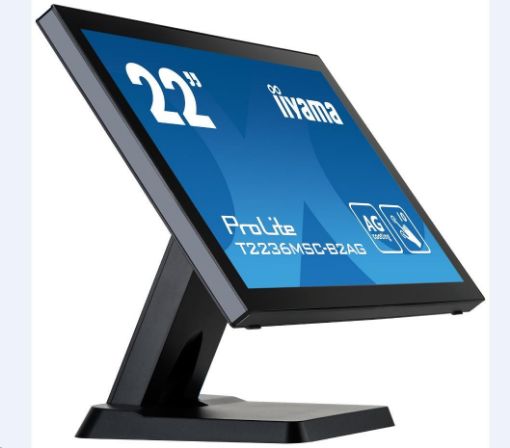 Obrázek Iiyama dotykový monitor ProLite T2236MSC-B2AG, AG, 54.6cm (21.5''), CAP 10-touch, Full HD, black