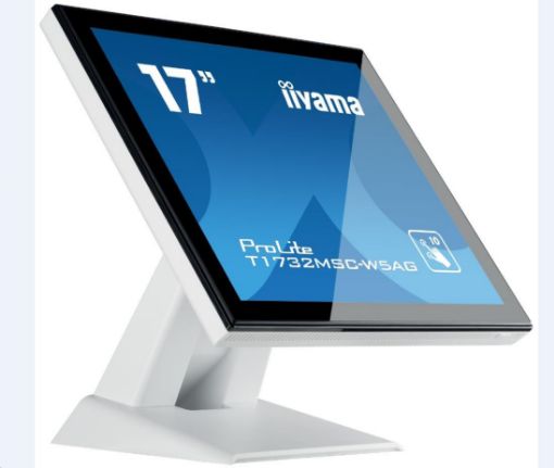 Obrázek Iiyama dotykový monitor ProLite T1732MSC-W5AG 43.2 cm (17''), CAP 10-touch, white