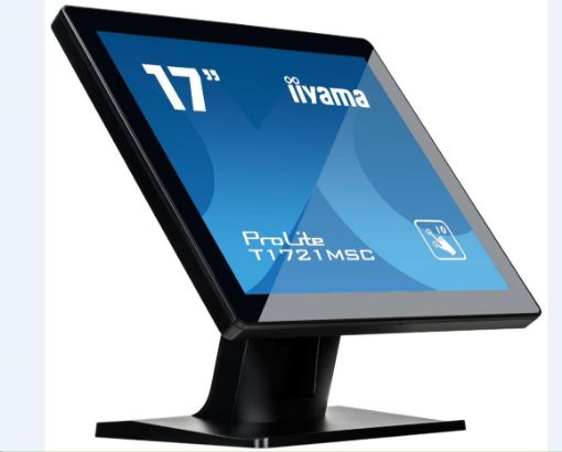 Obrázek Iiyama dotykový monitor ProLite T1721MSC, 43.2 cm (17''), CAP 10-touch, black