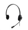 Obrázek MANHATTAN Sluchátka s mikrofonem Stereo USB Headset, bulk