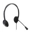 Obrázek MANHATTAN Sluchátka s mikrofonem Stereo USB Headset, bulk