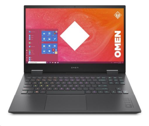 Obrázek HP NTB OMEN 15-en1001nc,Ryzen 7 5800H,15.6 FHD AG IPS 144Hz,16GB DDR4,SSD 512GB,GeForce RTX 3060 6GB,Win10 Home,ON-SITE