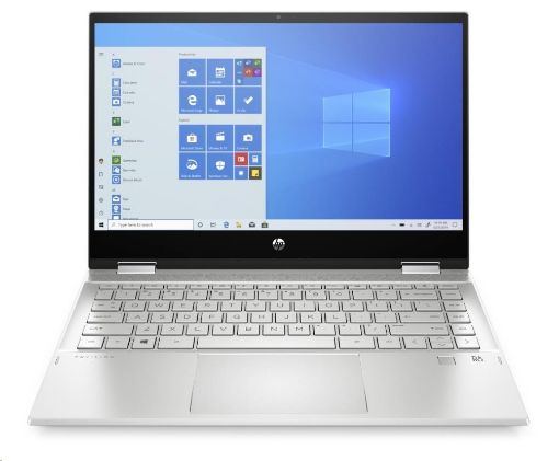 Obrázek HP NTB Pavilion x360 14-dw0002nc;Touch/14" FHD AG IPS;i5-1035G1;8GB DDR4 3200;256GB SSD;Intel UHD;silver;WIN10